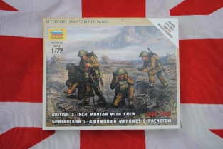 ZVE6168  British 3-inch Mortar with Crew 1939 - 1945